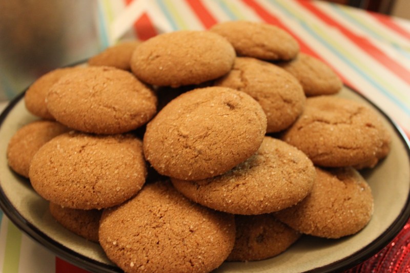 Fat free ginger cookies