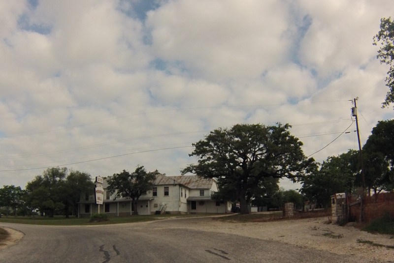 An old hall, basically in the middle of nowhere.