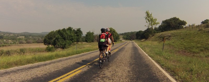 Tandem riders. Maybe I'll have one of those someday. I'll have to be the front rider through.