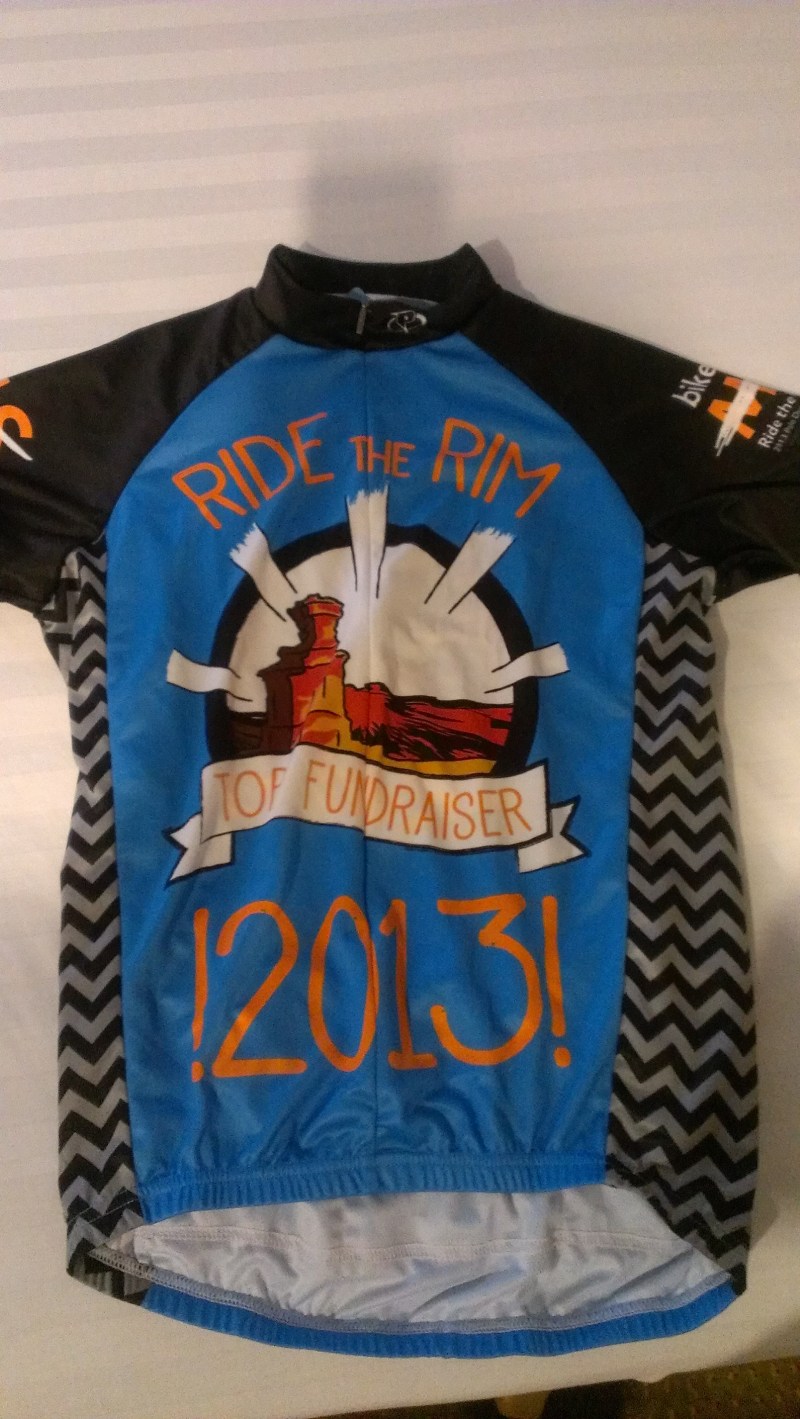 Top fundraiser jersey!