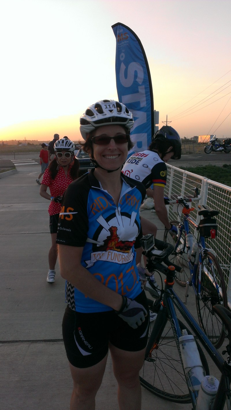 Waiting for the start!